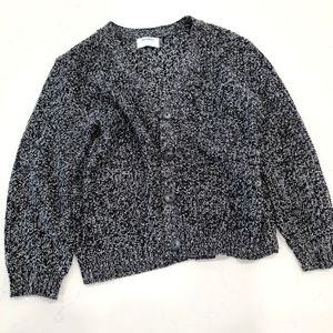 Black and white cardigan